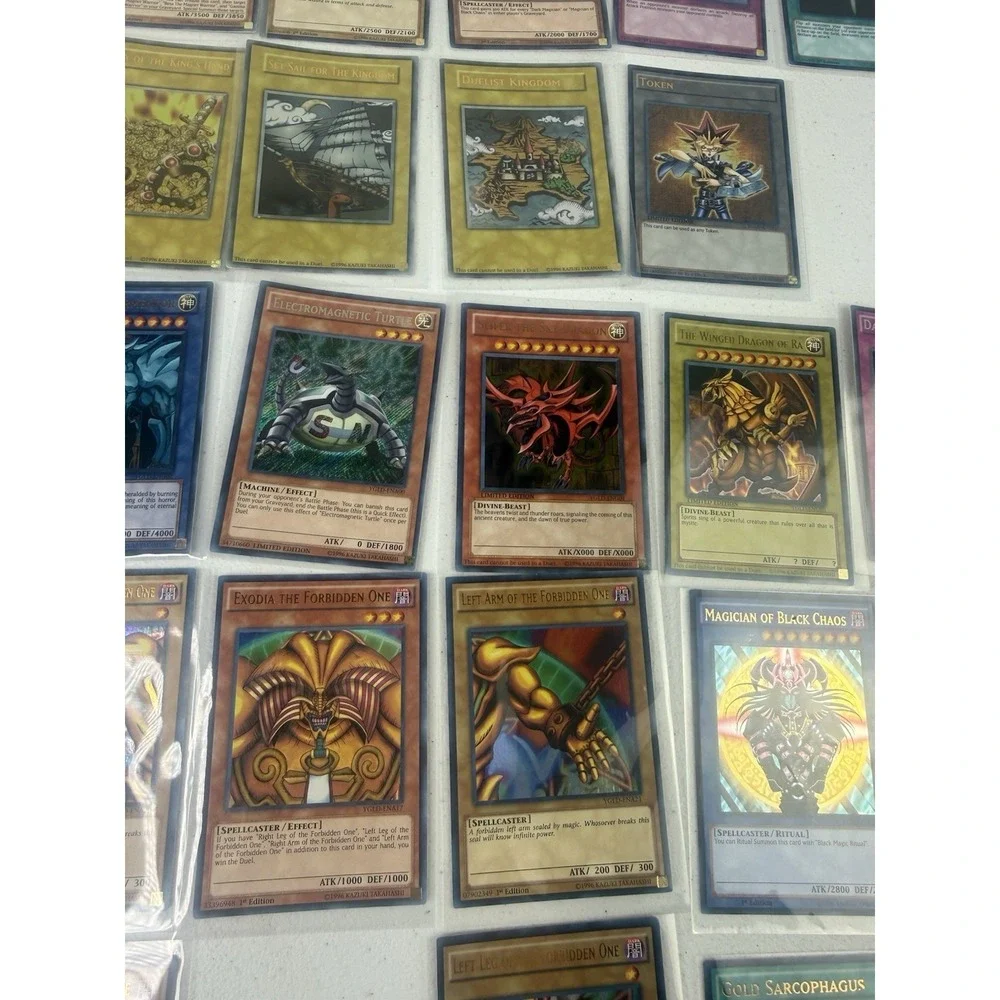 Yu-Gi-Oh! Legendary Decks 1st Edition ALL THREE DECKS + PROMOS NEAR MINT